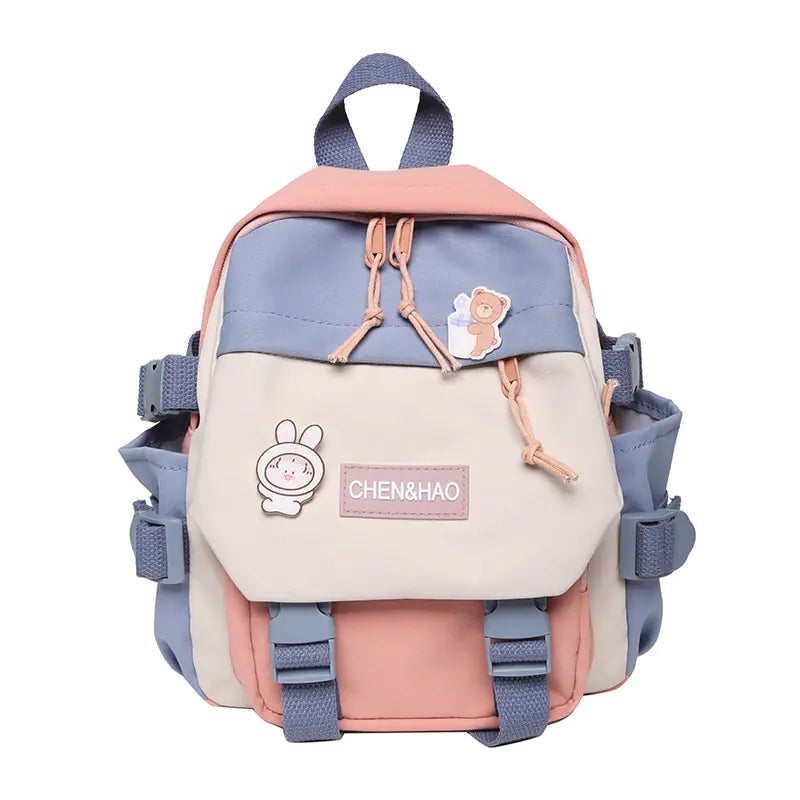 Korean Style Multi-Pocket Backpack for Students