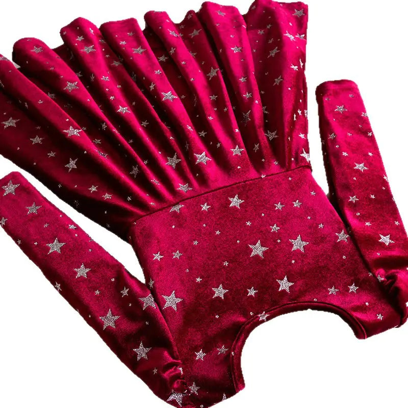 Girls' Christmas Red Dress