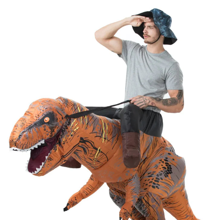 Inflatable T-Rex Costume for Halloween Cosplay Party