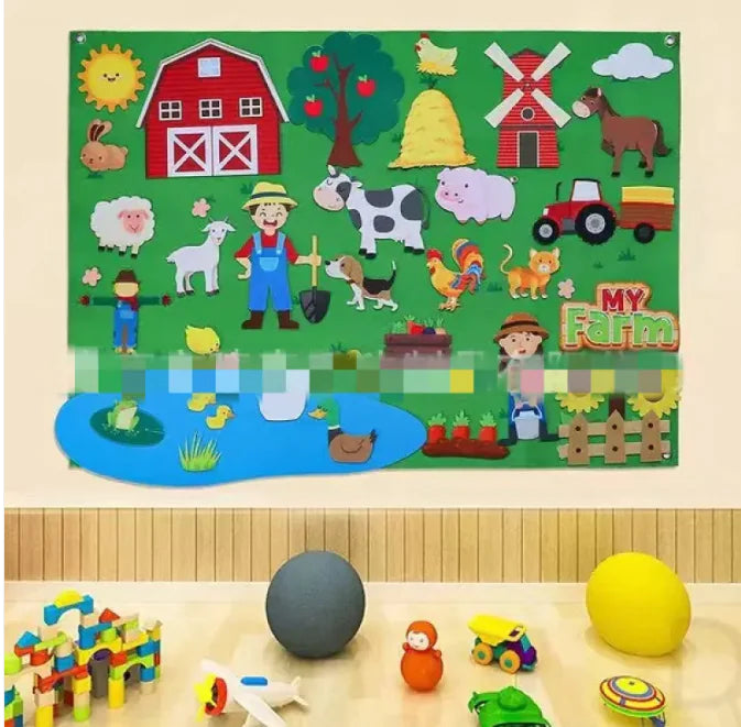 Interactive Science Discovery Felt Busy Board