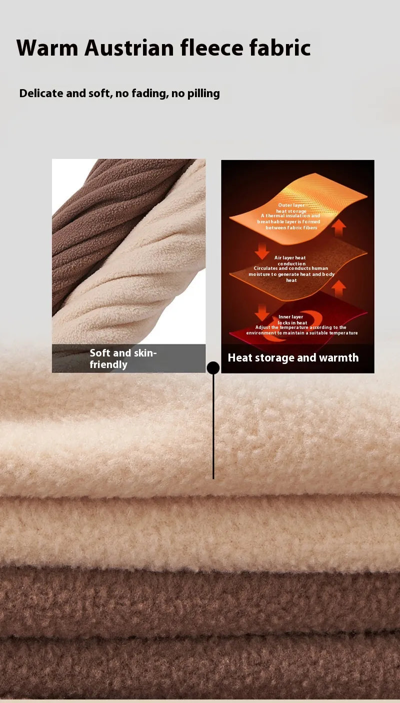 Women's Winter Scarf Mask Integrated Warm Hat