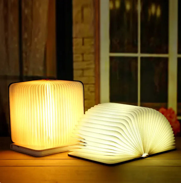 Bedroom Rechargeable Bedside Lamp Turning And Folding