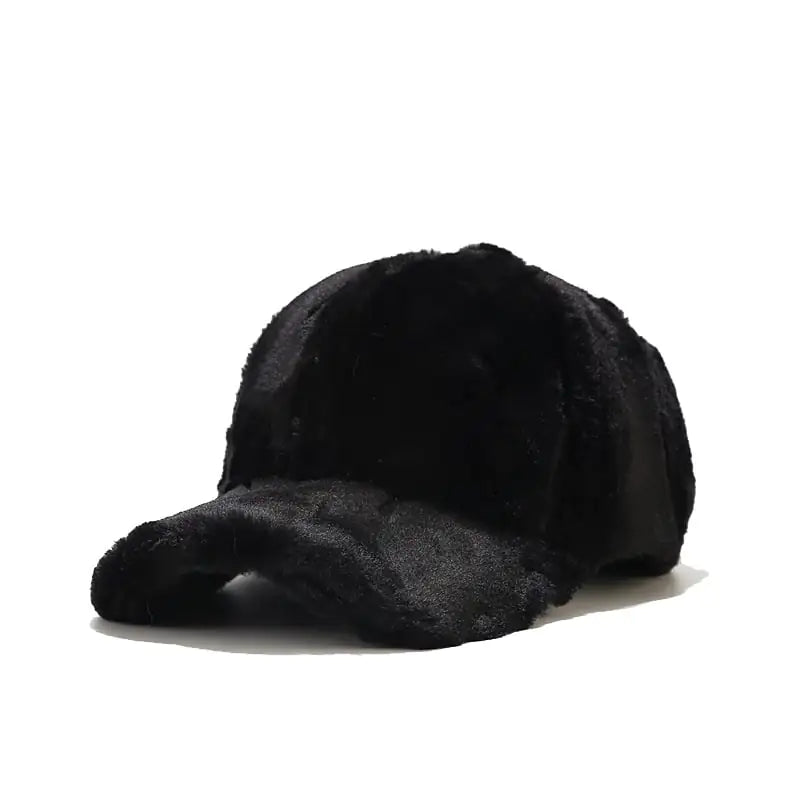 Warm Thickened Fleece Baseball Cap for Men (Winter)