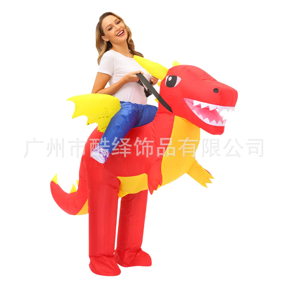 Inflatable Dinosaur Costume for Halloween Performance