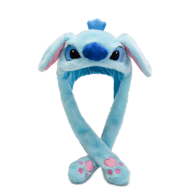 Fashionable Embroidered Plush Rabbit Ear Hat