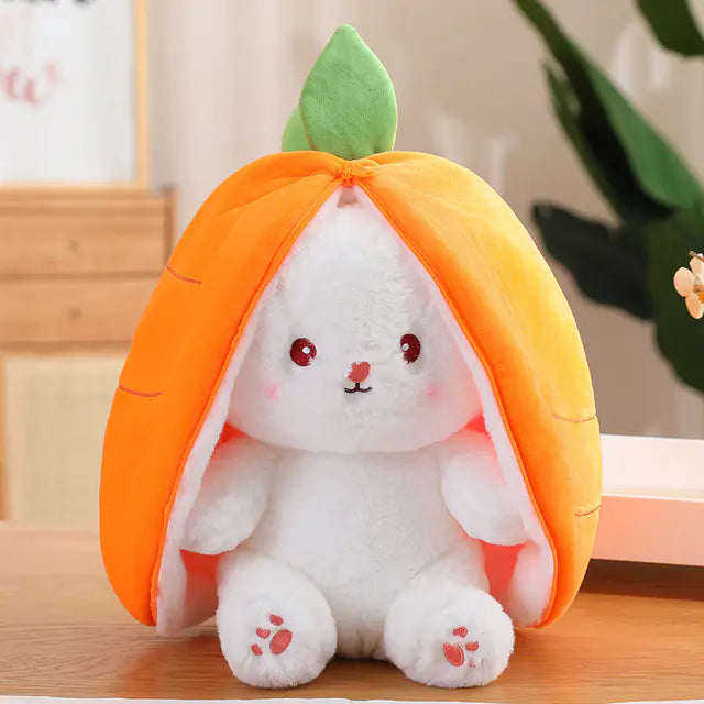 Cute Strawberry Radish Bunny Plush Toy Doll