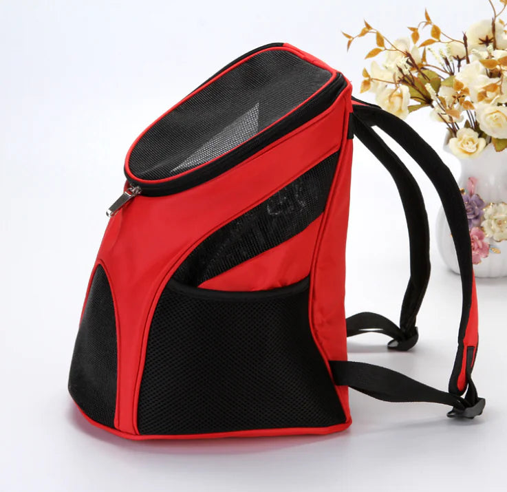 Pet Backpack for Small Dogs and Cats, Portable Design