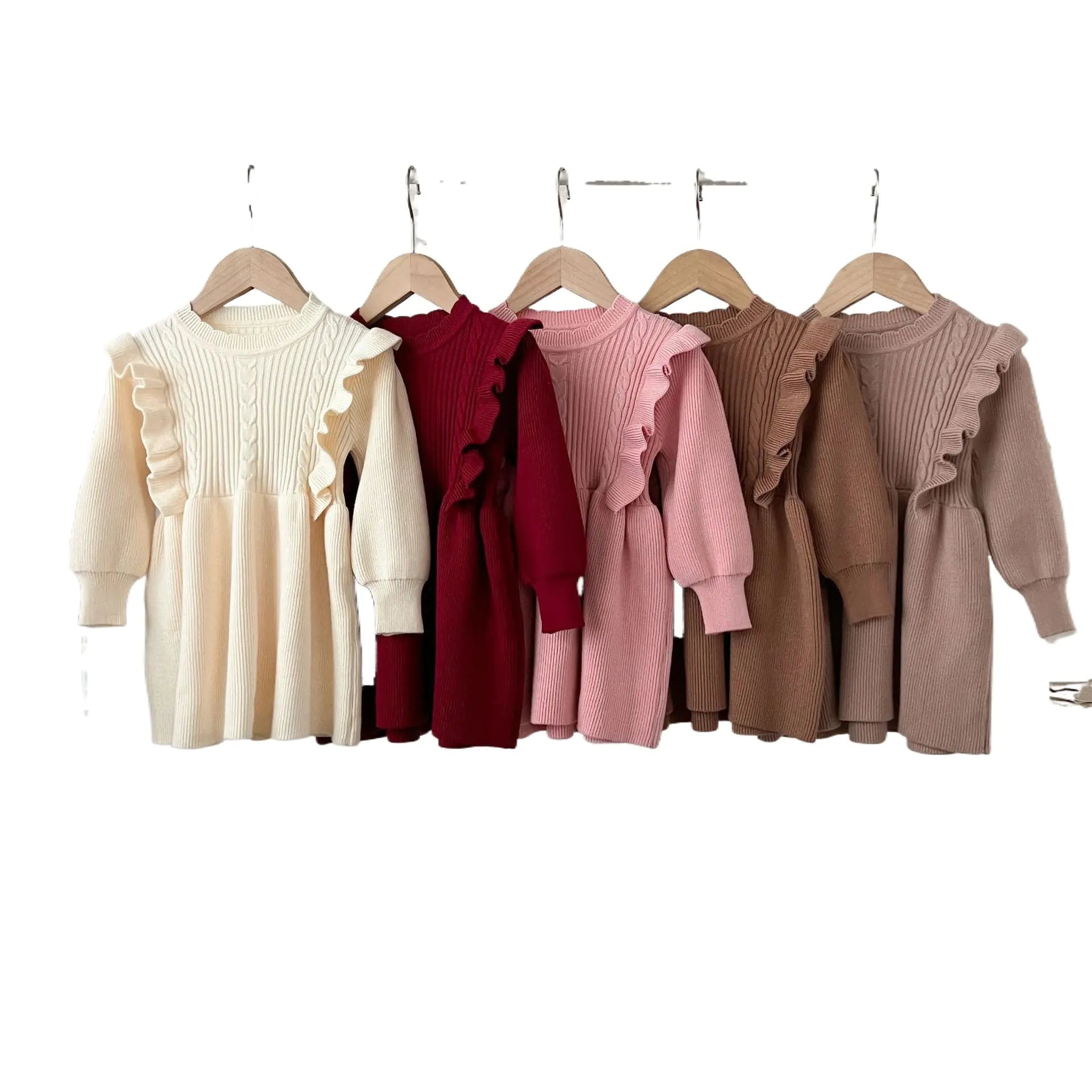 Cotton Wool Autumn Winter Dress