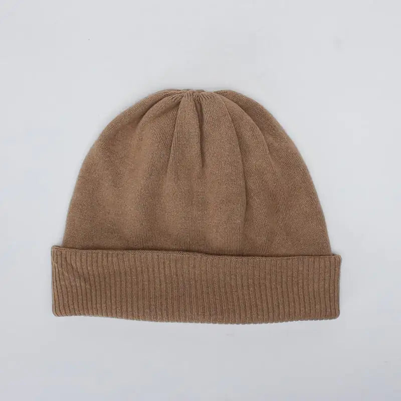 Thickened Double Layer Wool Knitted Hat for Kids