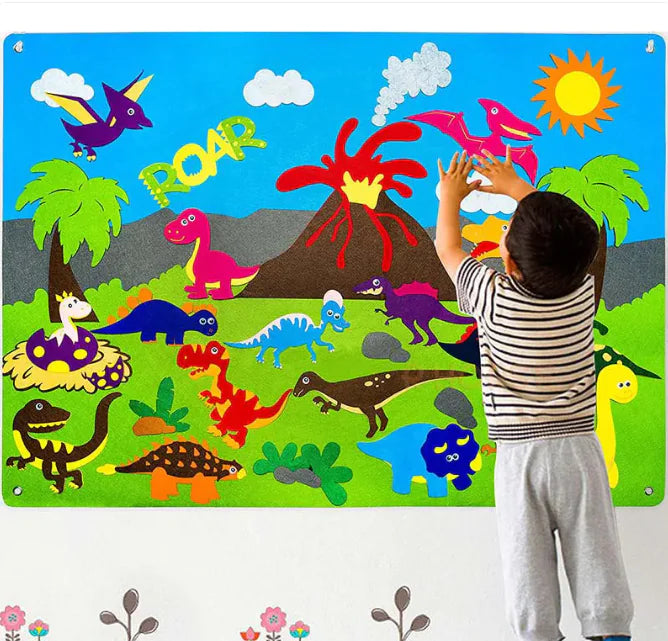 Interactive Science Discovery Felt Busy Board