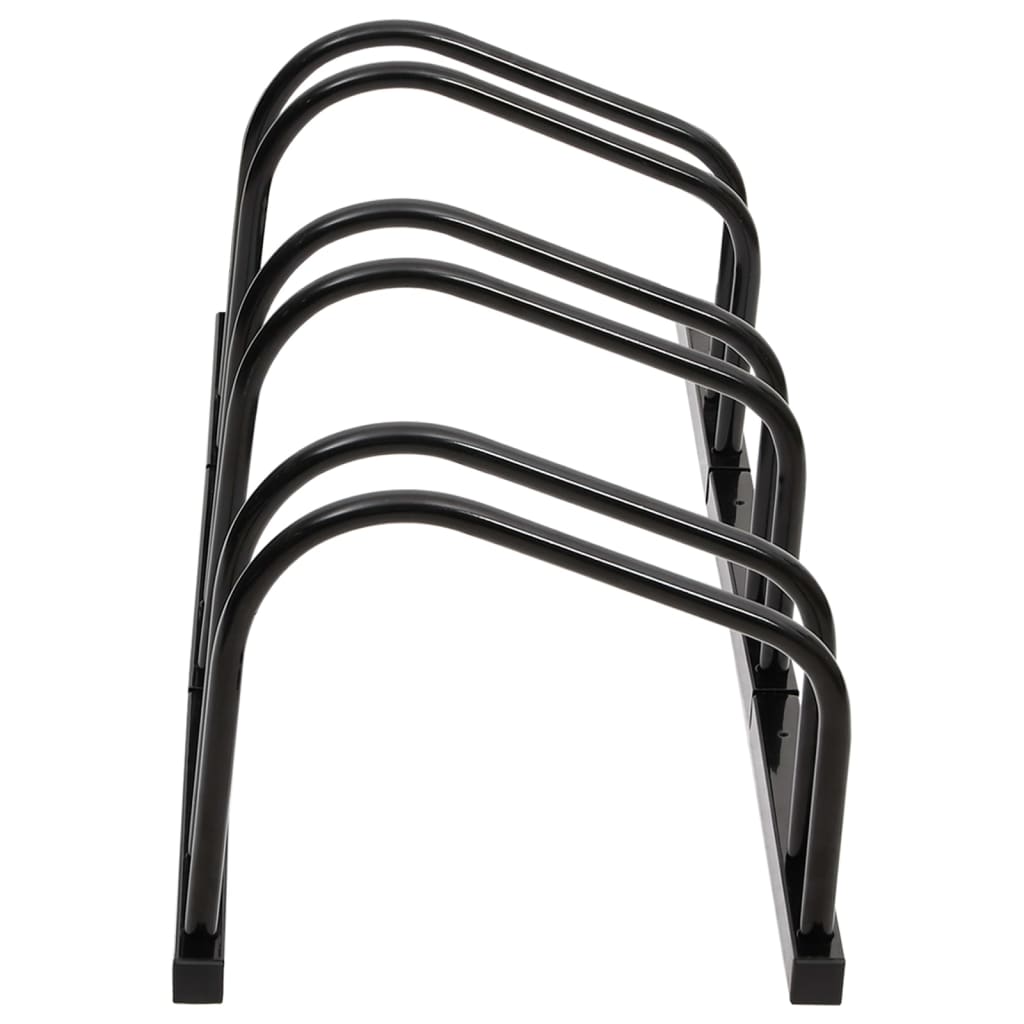 vidaXL Bike Rack Storage Bicycle Parking Stand for Bikes Galvanized Steel