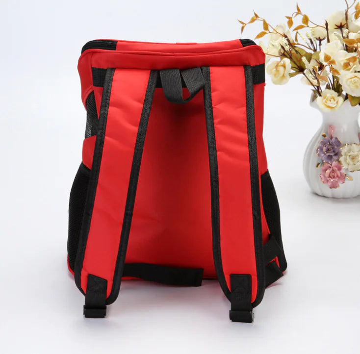 Pet Backpack for Small Dogs and Cats, Portable Design