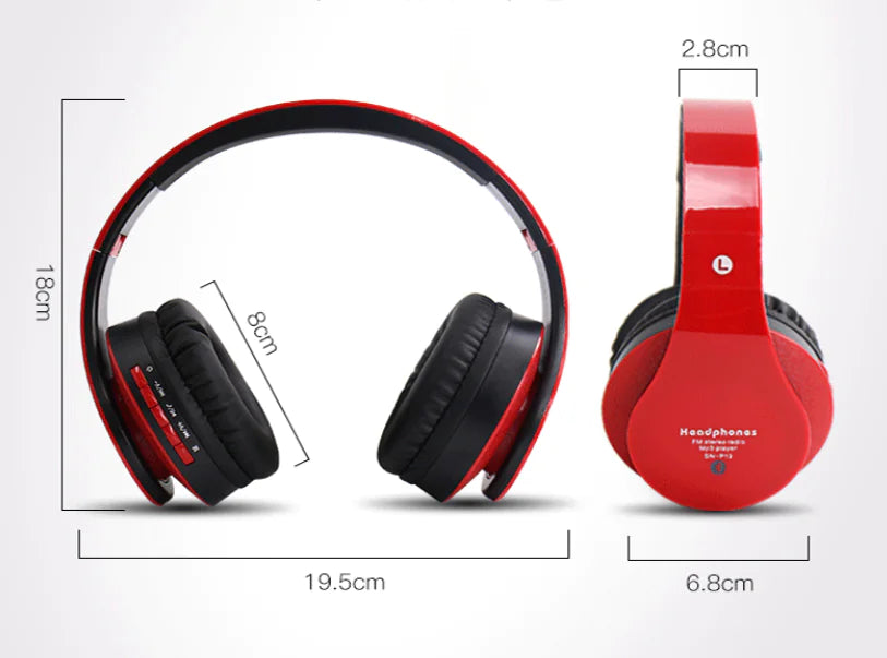 Wireless Bluetooth Over-Ear Headphones