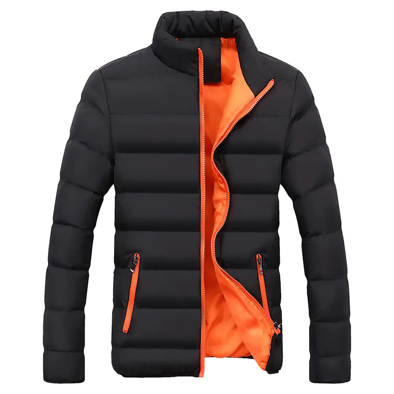 Men's Slim Fit Down Jacket - Stylish Winter Coat