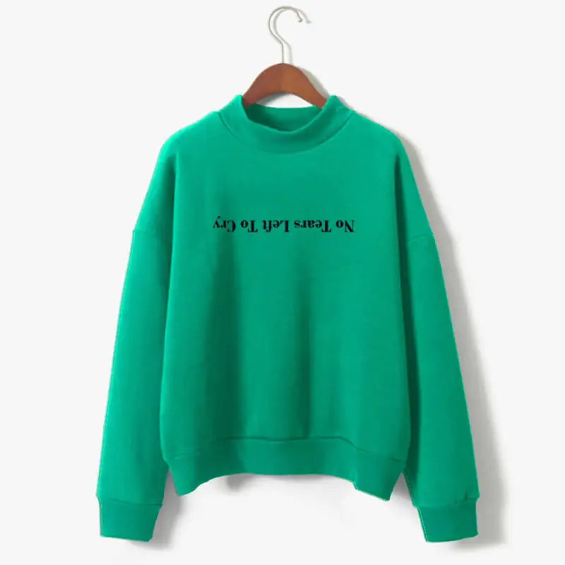 Printed Long Sleeve Sweatshirt for Women