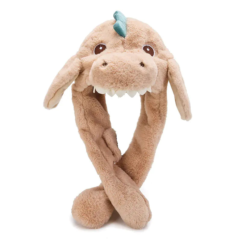 Fashionable Embroidered Plush Rabbit Ear Hat