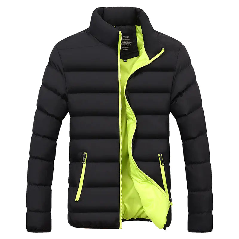 Men's Slim Fit Down Jacket - Stylish Winter Coat