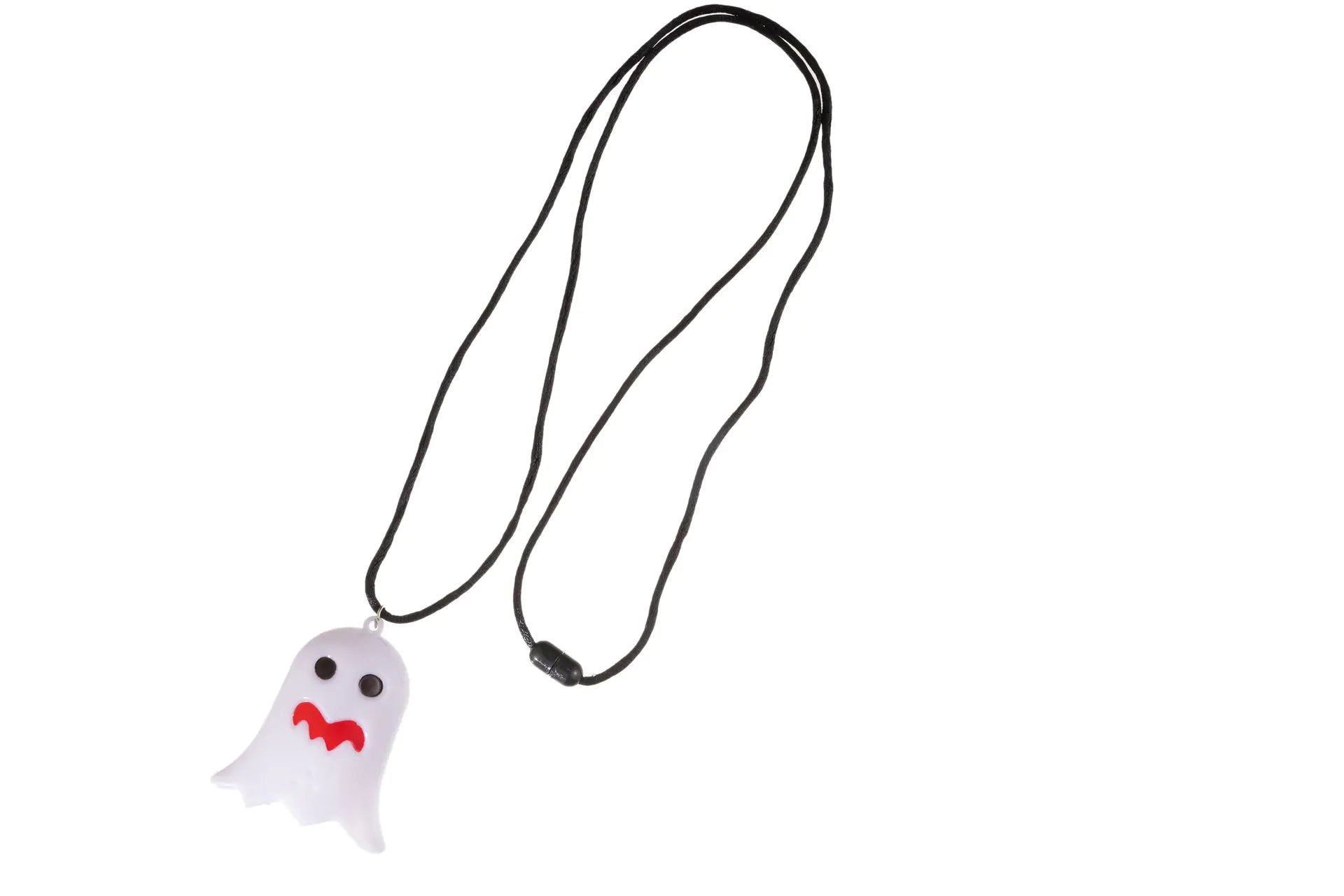 Cool Halloween Necklace Keychain with LED Pumpkin Ghosts