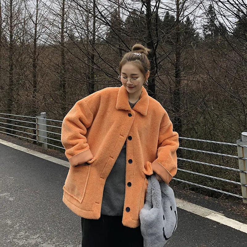 Lambswool Coat, Cotton Jacket, Outerwear