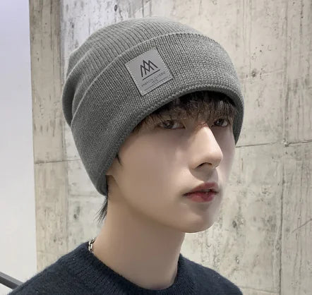 Men's Windproof Warm Wool Knitted Hat