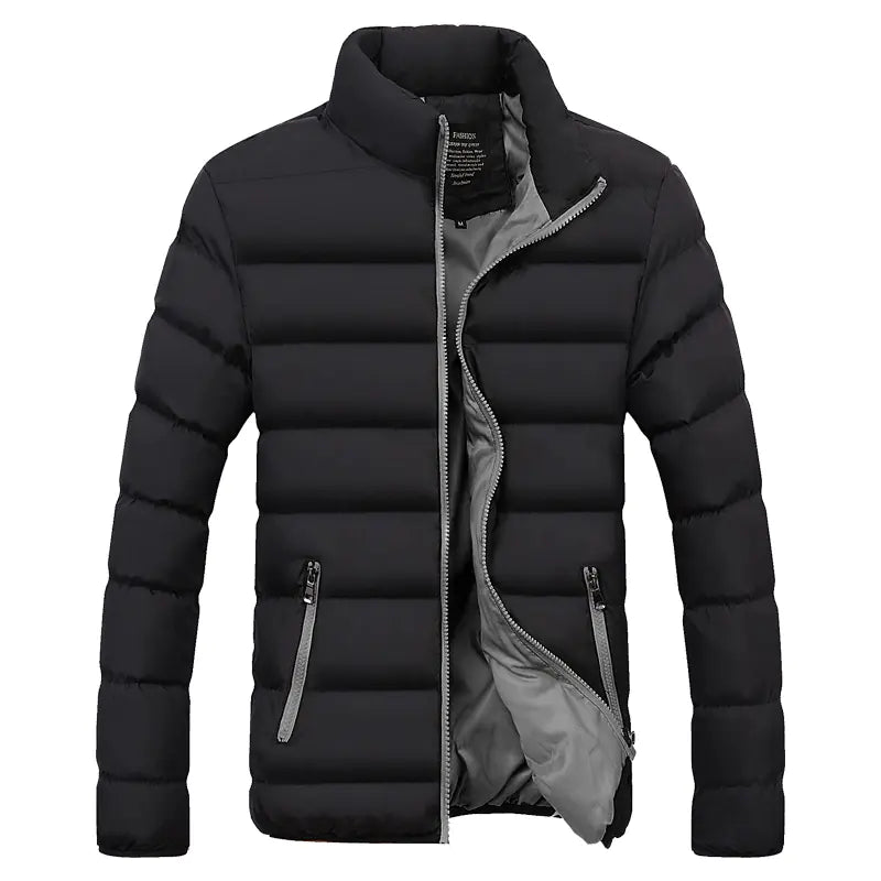 Men's Slim Fit Down Jacket - Stylish Winter Coat