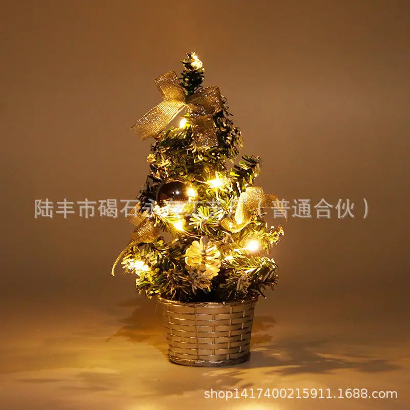 40CM Mini Christmas Tree Light Decoration for Table