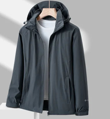 Women's Hooded Trench Coat - Mid-Length Casual Style