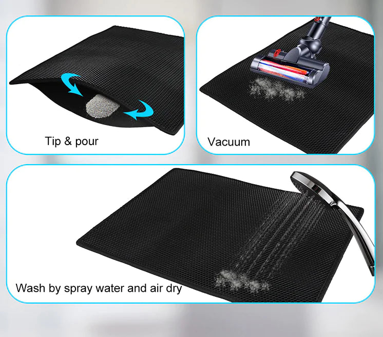 Waterproof Cat Mat, Foldable Pet Bed & Dog Mat