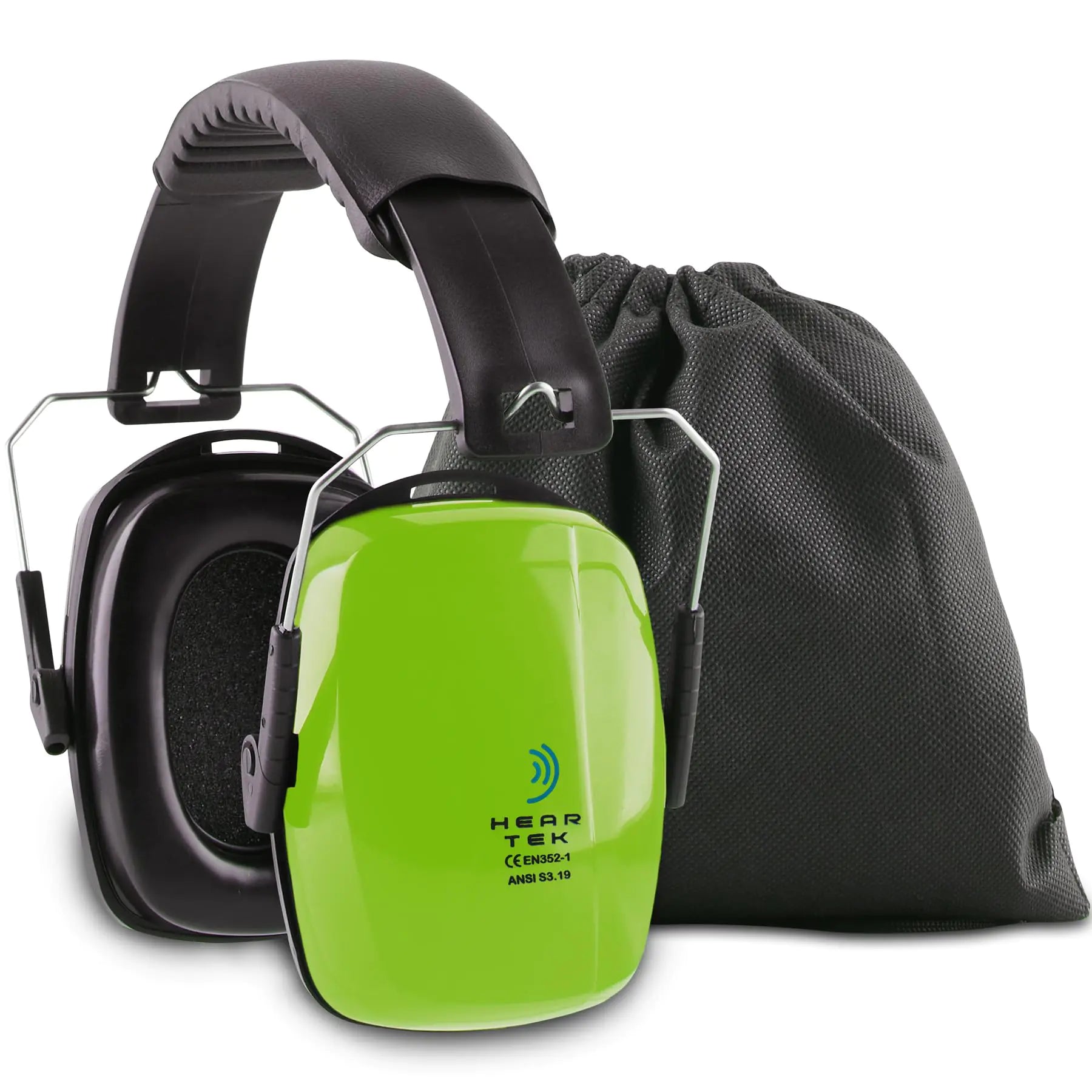 HEARTEK Hearing Protection Noise Cancelling Ear Muffs Shooting Ear Protection