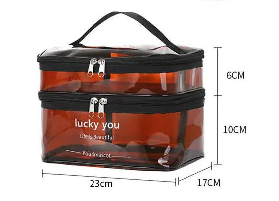 Large Capacity Waterproof Travel Cosmetic Bag for Women