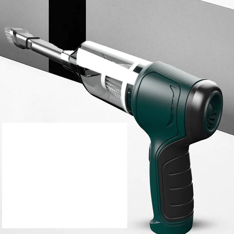 Swivel Upright Bagless Vacuum and Compressed Air Duster