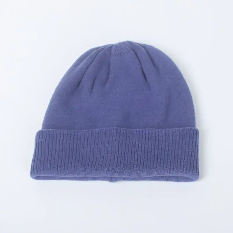 Thickened Double Layer Wool Knitted Hat for Kids