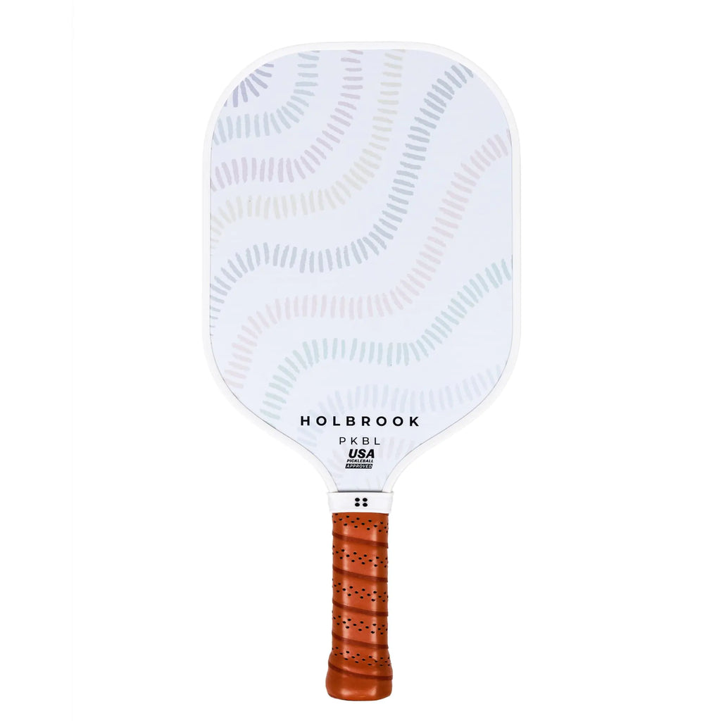 Holbrook Pickleball Paddles - Malibu Design | Performance Series | Carbon Fiber Pickleball Paddle Graphite Blend Surface | Polypropylene Honeycomb Core | Cute Pickleball Paddle