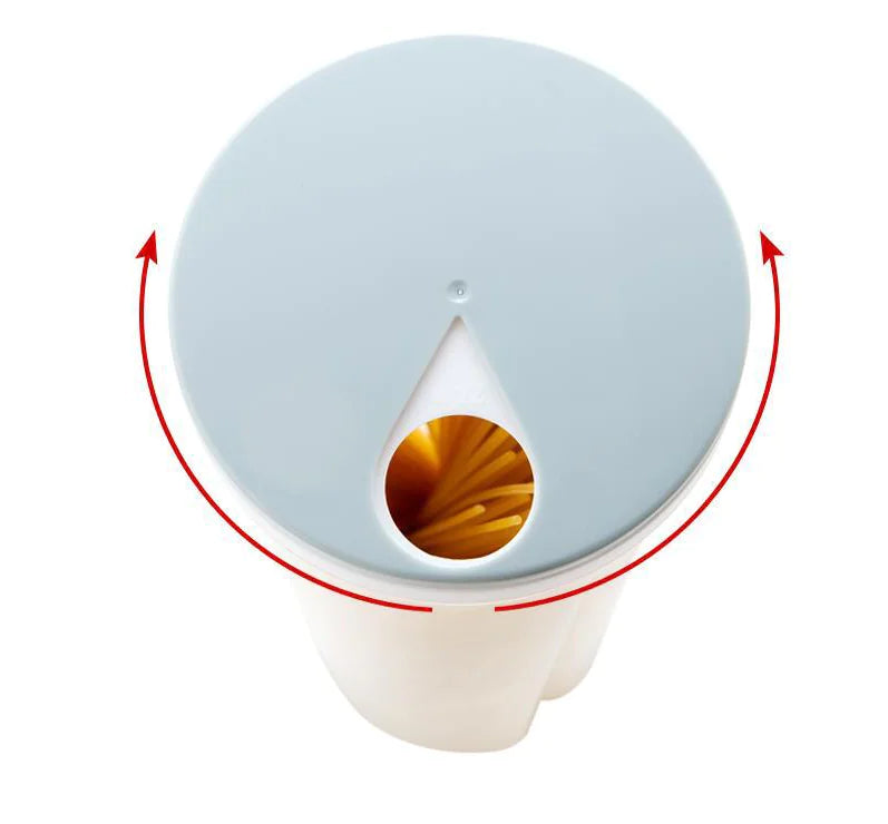Plastic Pasta Storage Box for Kitchen and Grains