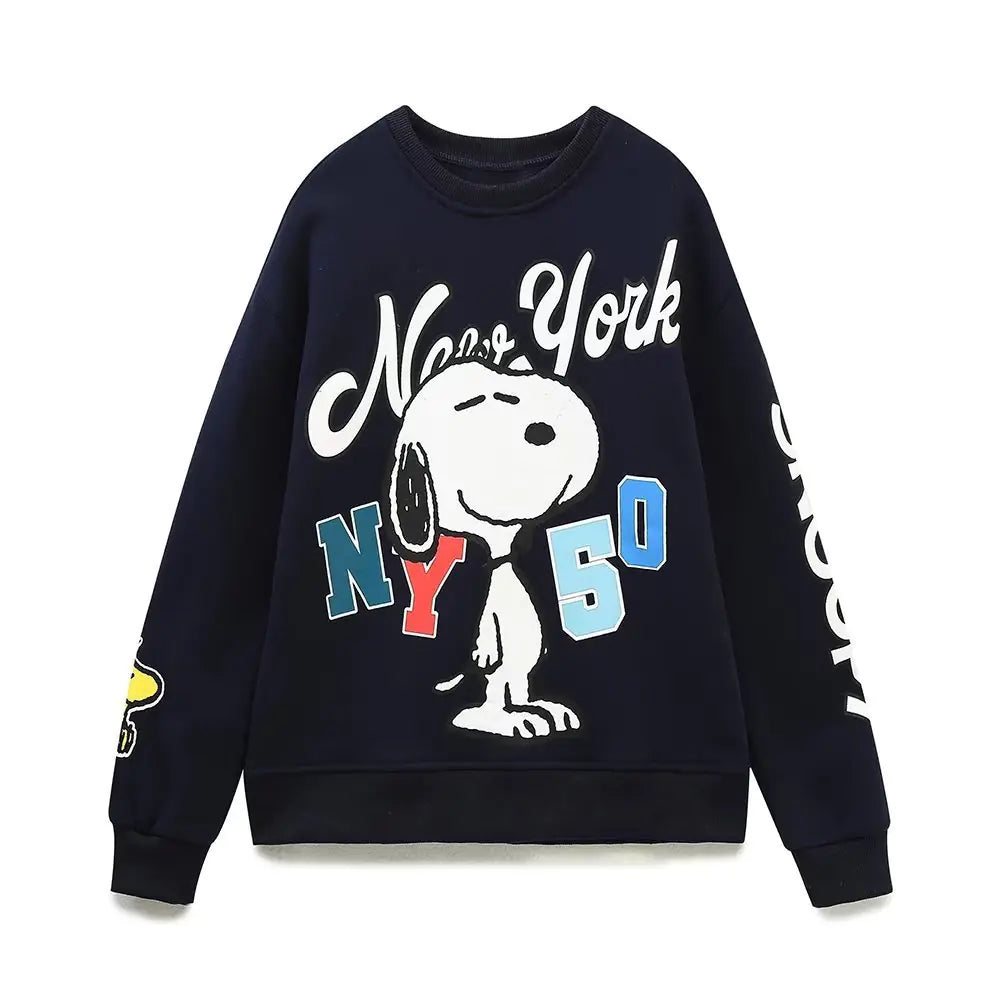 2023 Women's Casual 3D Printed Sweatshirt Long Sleeve