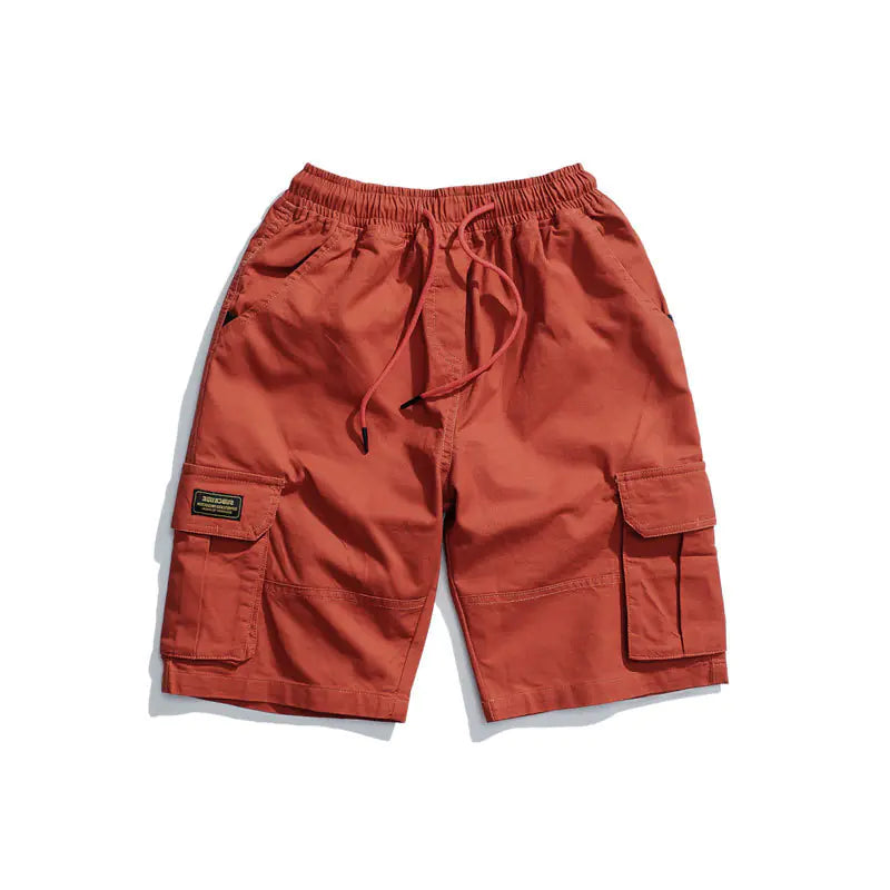 Trendy Loose Hip-Hop Five-Point Shorts Overalls