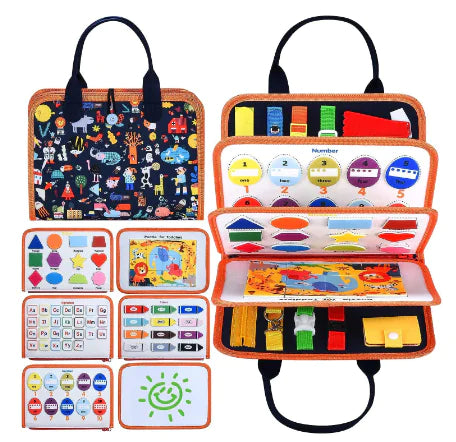 My First Busy Board - Felt Learning Toy Set