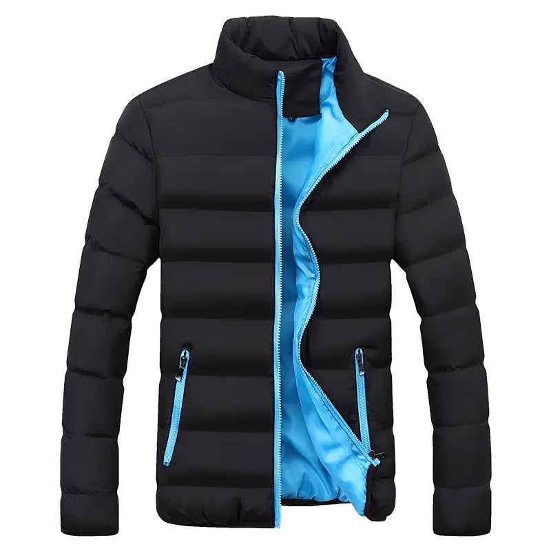 Men's Slim Fit Down Jacket - Stylish Winter Coat
