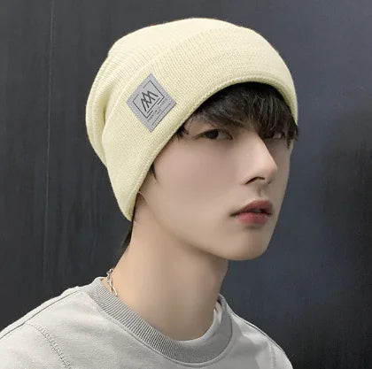 Men's Windproof Warm Wool Knitted Hat