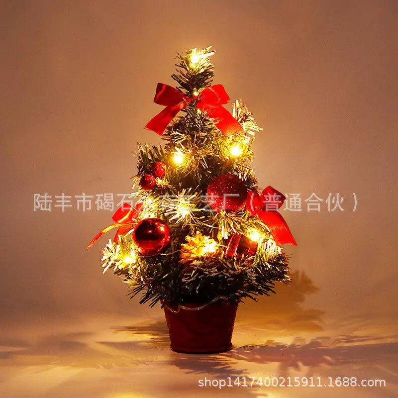 40CM Mini Christmas Tree Light Decoration for Table