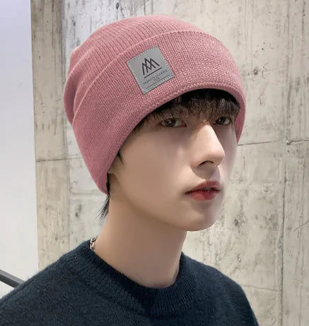 Men's Windproof Warm Wool Knitted Hat