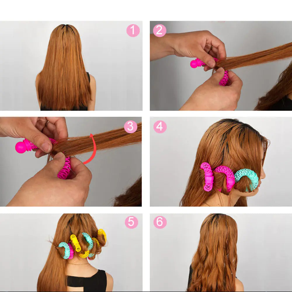 Fluffy Wave Hair Rollers for Gentle Curling