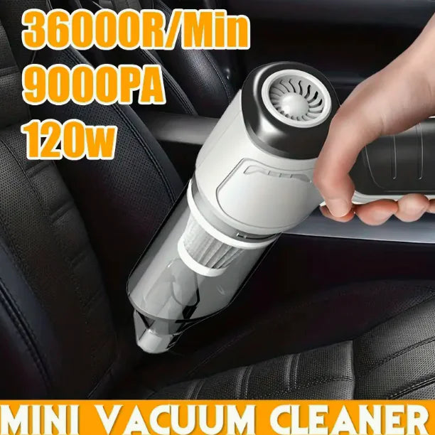 Swivel Upright Bagless Vacuum and Compressed Air Duster