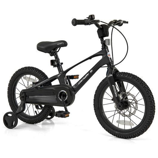 16 Inch Kids Bike Lightweight with 2 Removable Training Wheels for Aged 4-7-16 inches