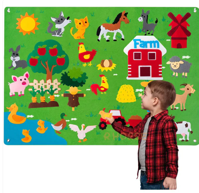 Interactive Science Discovery Felt Busy Board