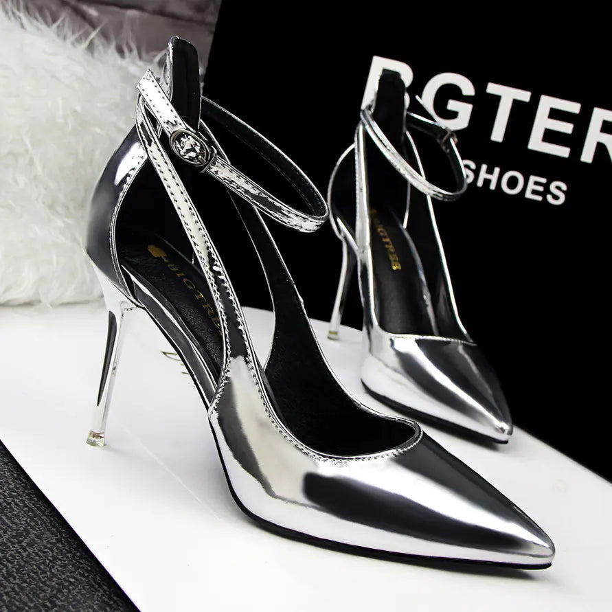 Fashion Women's Pointed Toe High Heel Sandals