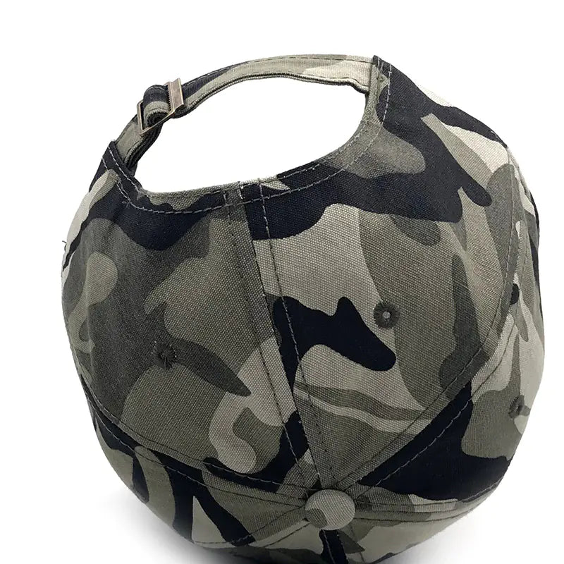 Camo Baseball Cap - Tactical Sun Hat for Outdoor Use
