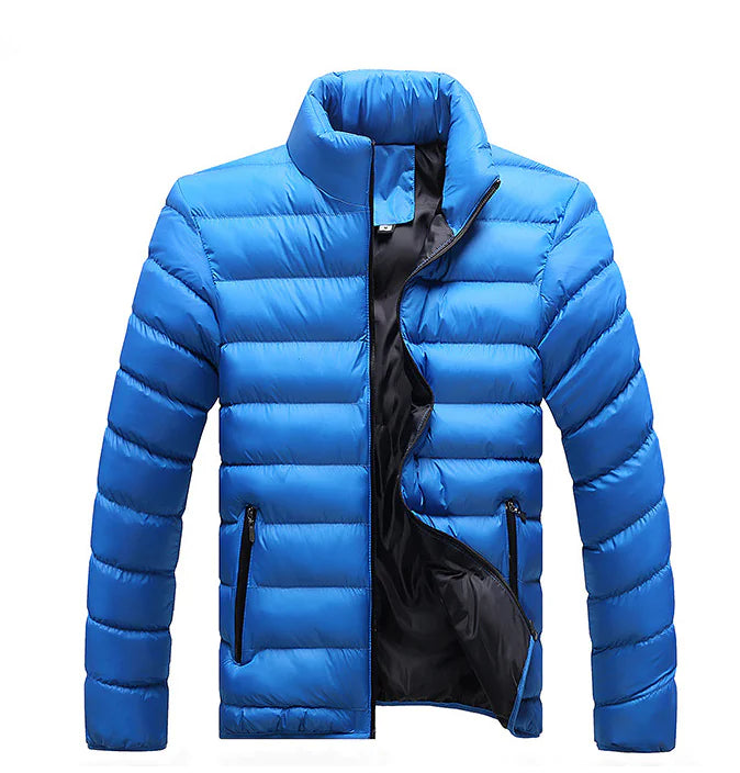 Men's Thick Cotton Jacket - Warm Winter Down Coat