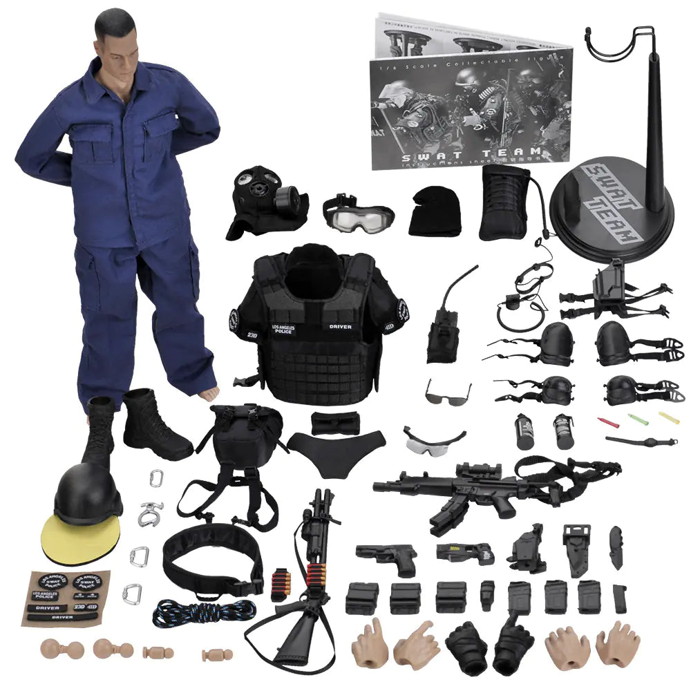 KADHOBBY 1/6 Scale TE Police Action Figure Model