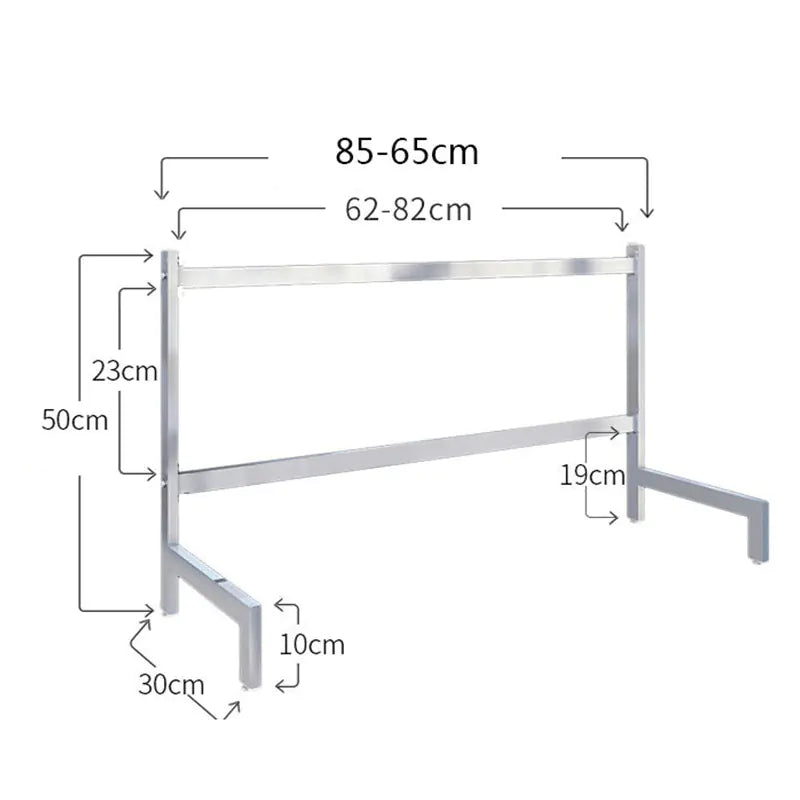 304 Stainless Steel Foldable Kitchen Drain Rack